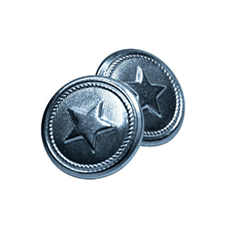 Silver Rank Pins-Star-Shoei RJ Platinum LE
